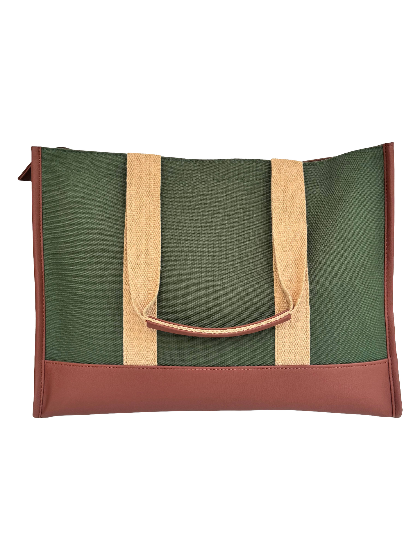 Dark Green Office Tote
