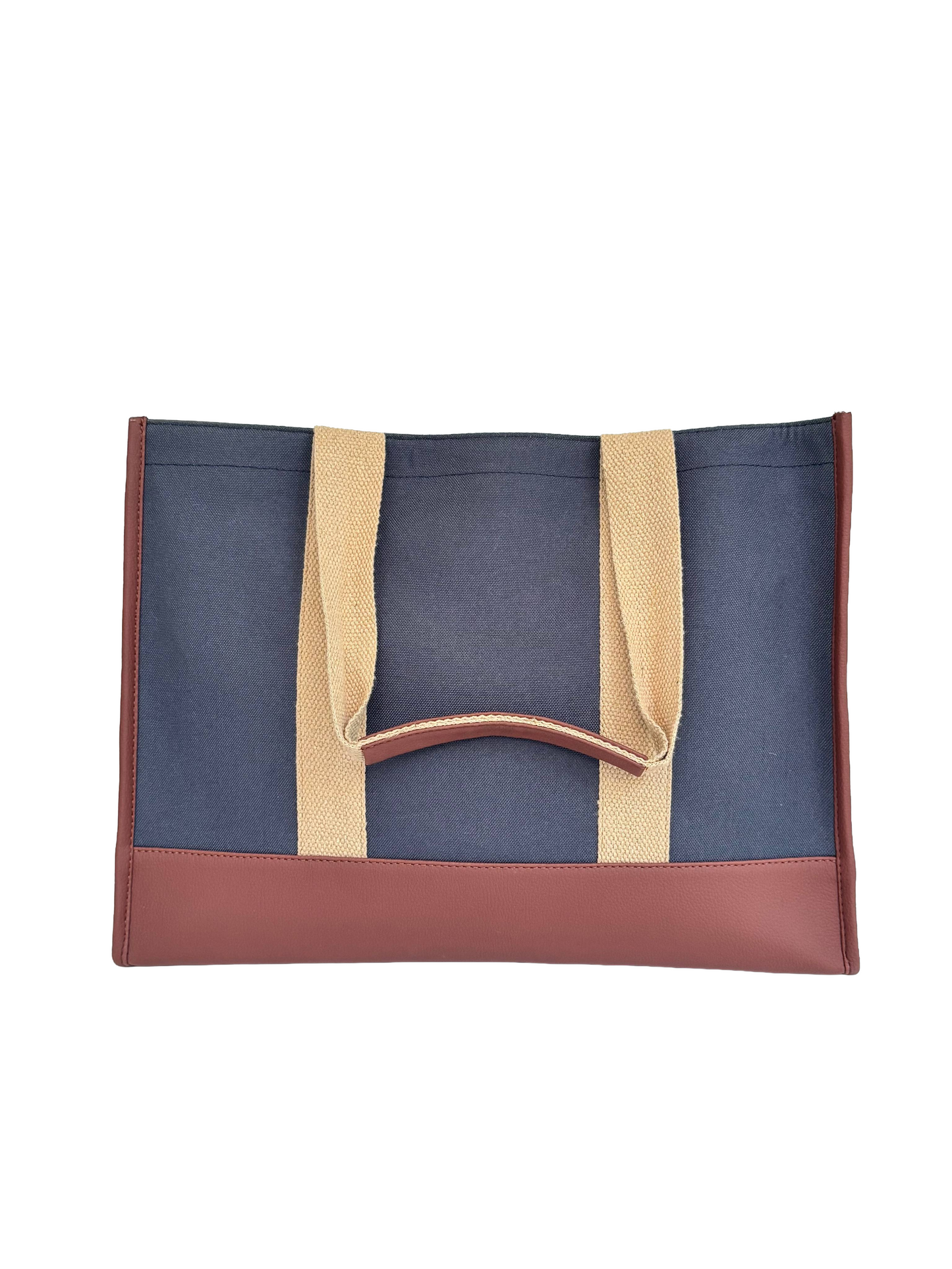 Navy Office Tote
