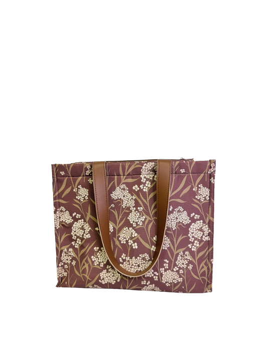 Retro Bloom Box Tote