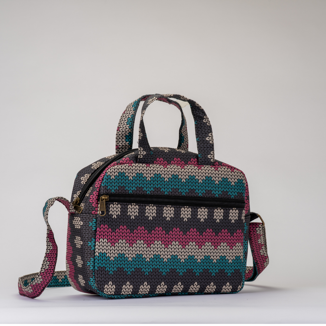 Mini Mommy Bag - Knitted Weave