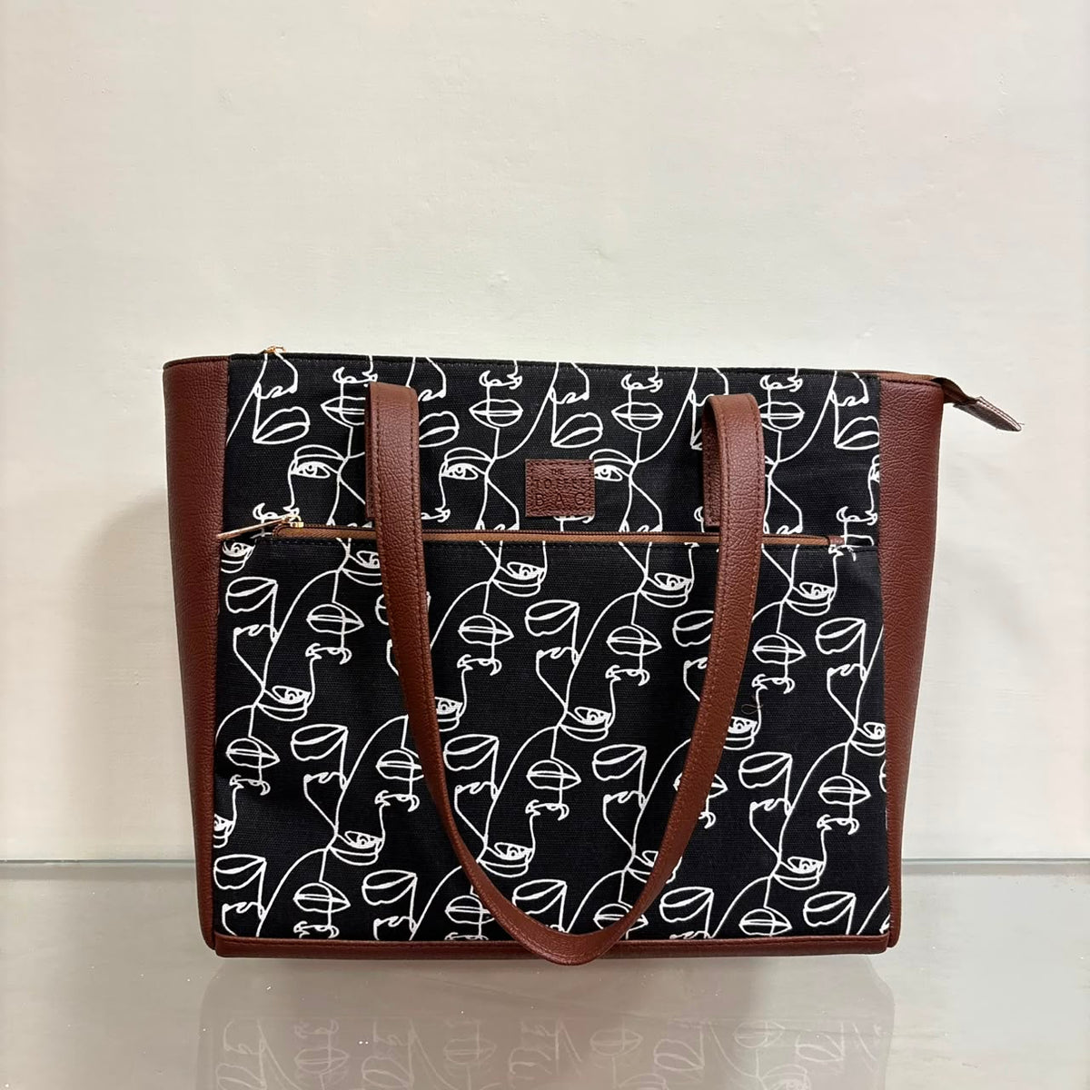 Office Bag 2.0 - Doodle face Tote