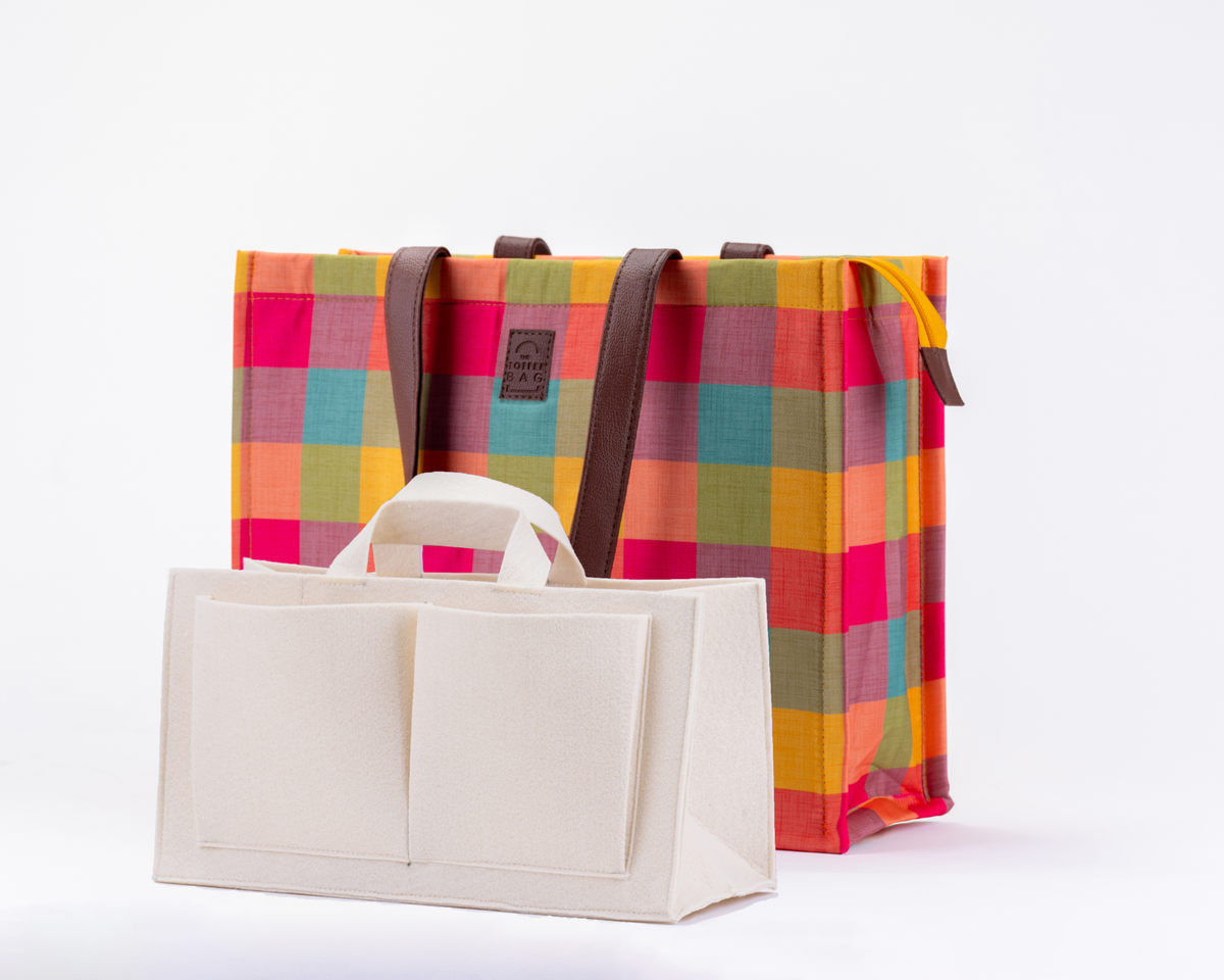 Mommy Bag - Mylapore Checks